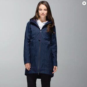 Lululemon Right As Rain Jacket Inkwell Size 4